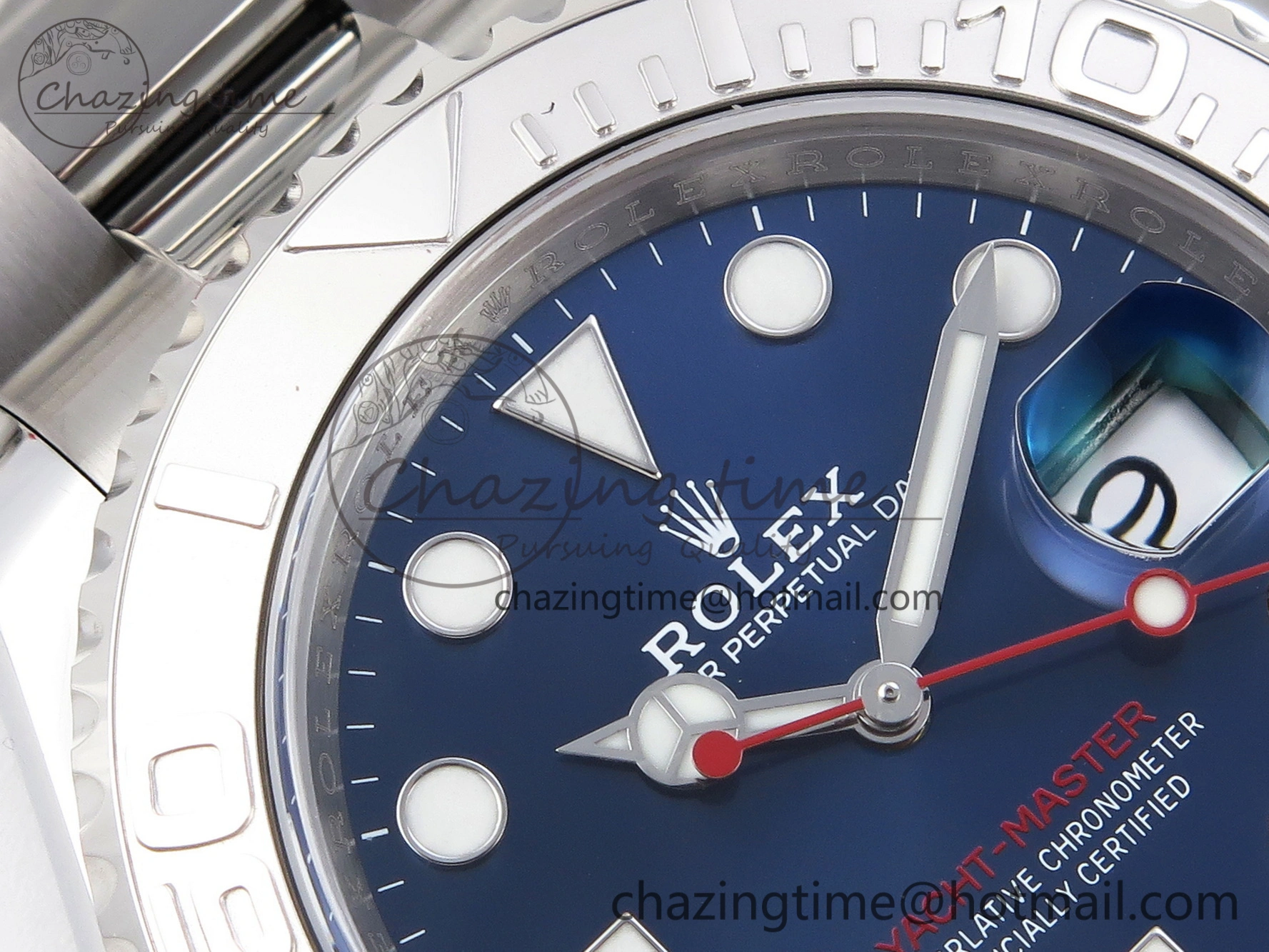 Yacht-Master 126622 VSF 1:1 Best Edition 904L Steel Blue Dial on SS Bracelet VS3235
