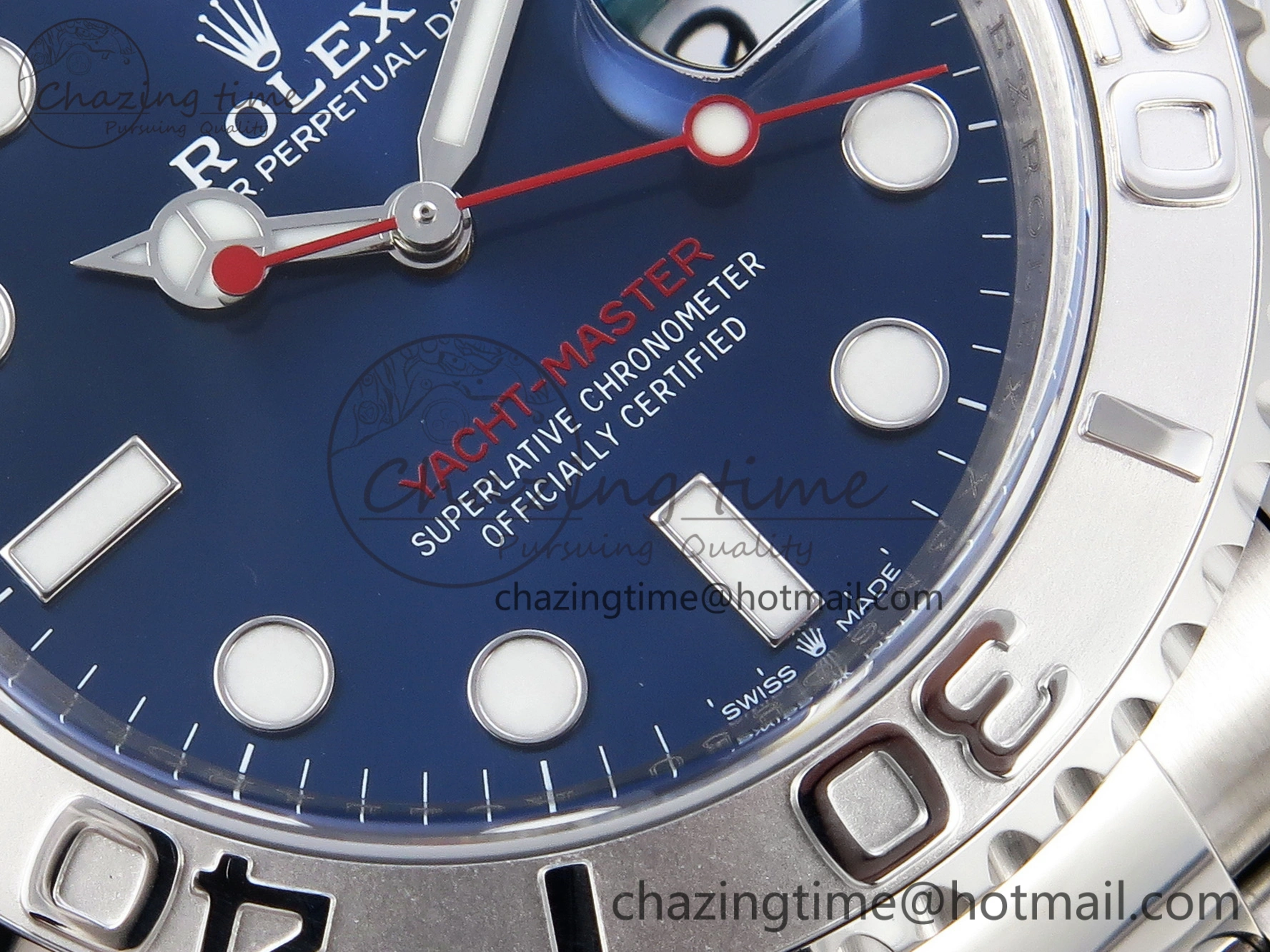 Yacht-Master 126622 VSF 1:1 Best Edition 904L Steel Blue Dial on SS Bracelet VS3235