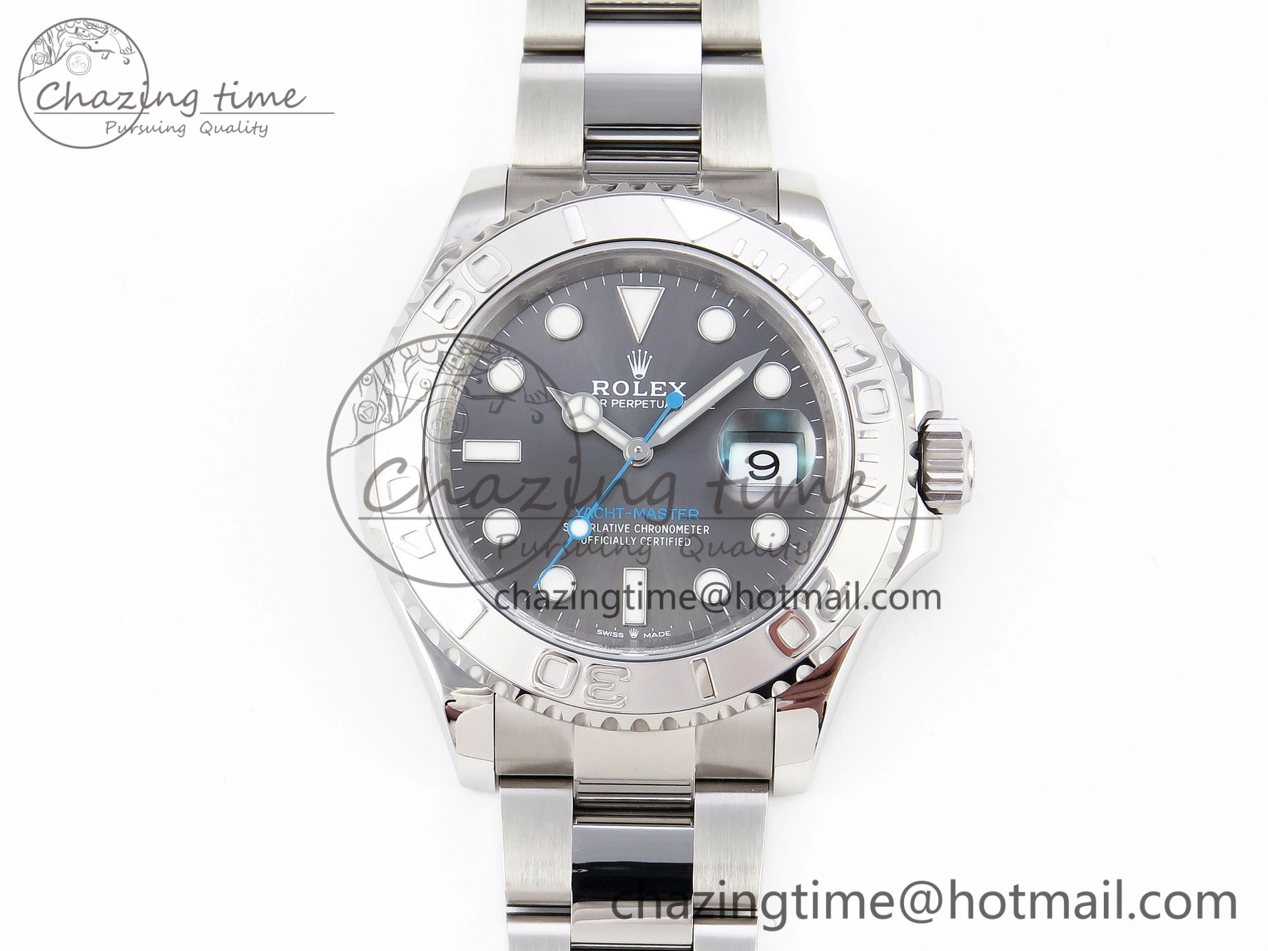 Yacht-Master 126622 VSF 1:1 Best Edition 904L Steel Gray Dial on SS Bracelet VS3235