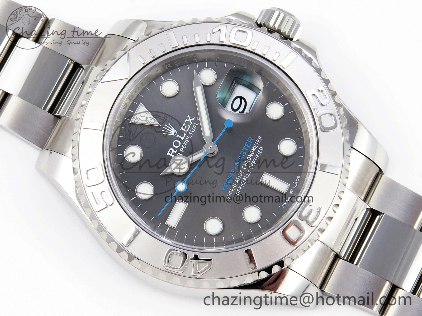Yacht-Master 126622 VSF 1:1 Best Edition 904L Steel Gray Dial on SS Bracelet VS3235