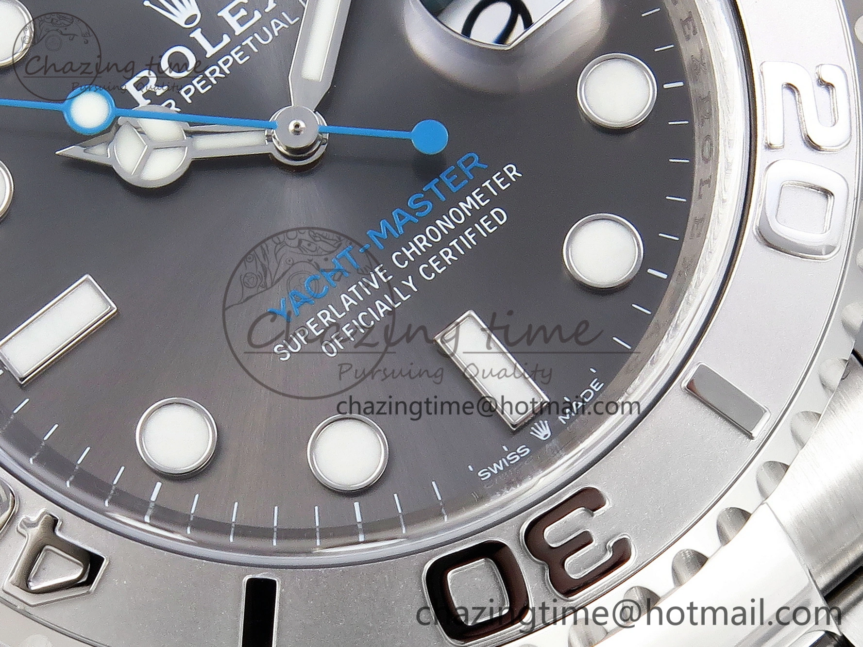 Yacht-Master 126622 VSF 1:1 Best Edition 904L Steel Gray Dial on SS Bracelet VS3235