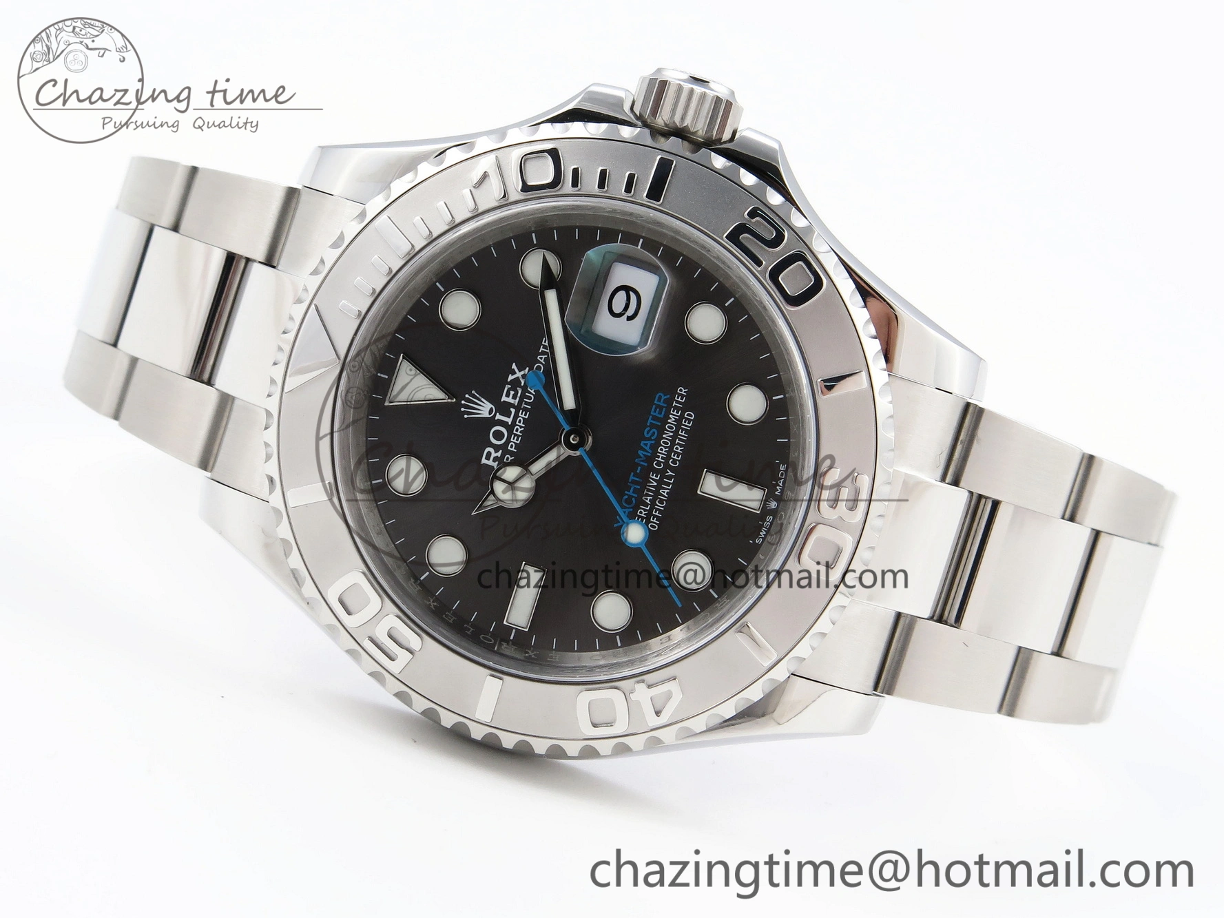 Yacht-Master 126622 VSF 1:1 Best Edition 904L Steel Gray Dial on SS Bracelet VS3235