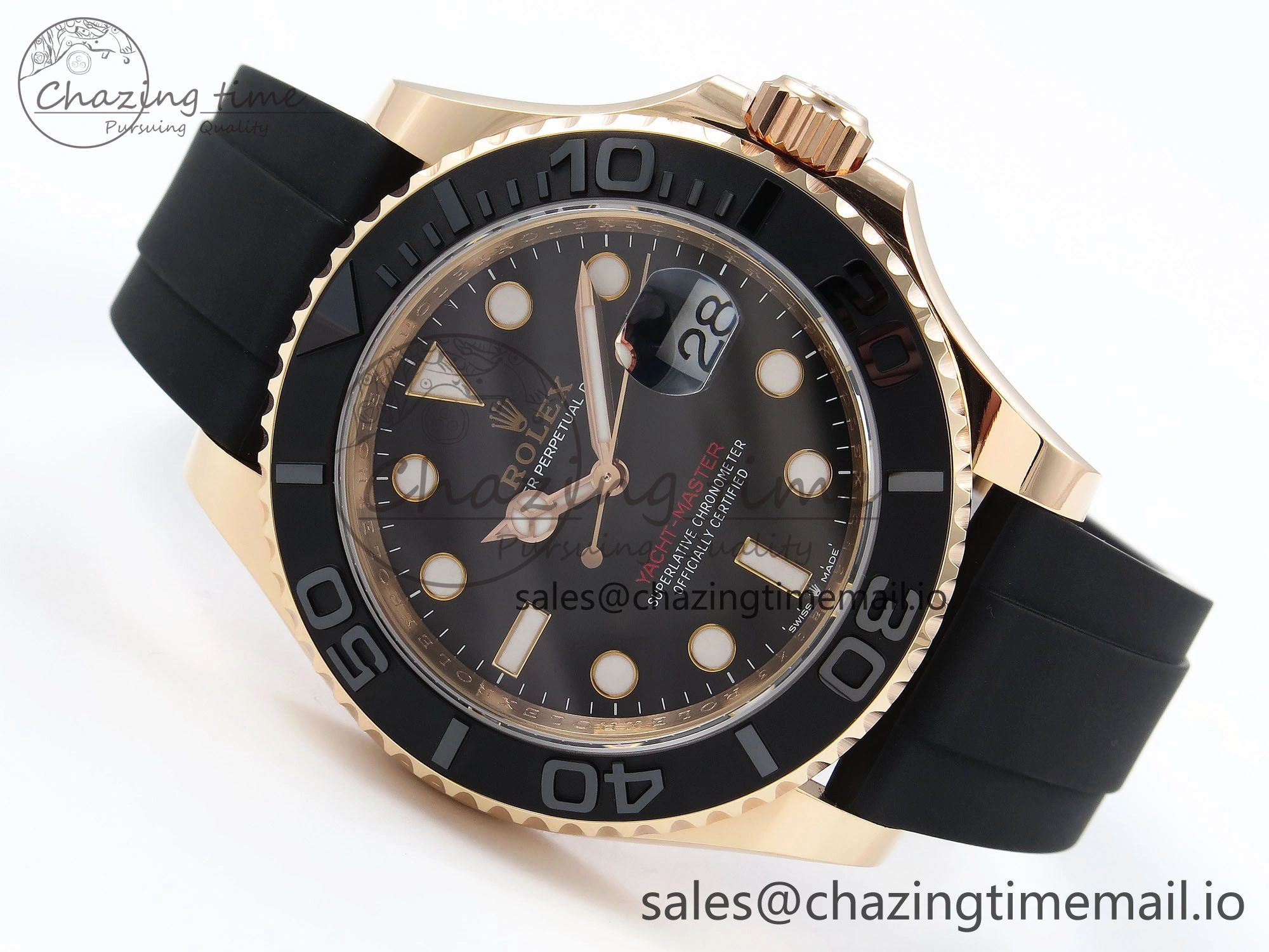 Yacht-Master 126655 ARF 1:1 Best Edition on Oysterflex Strap VR3235 (Gain Weight)
