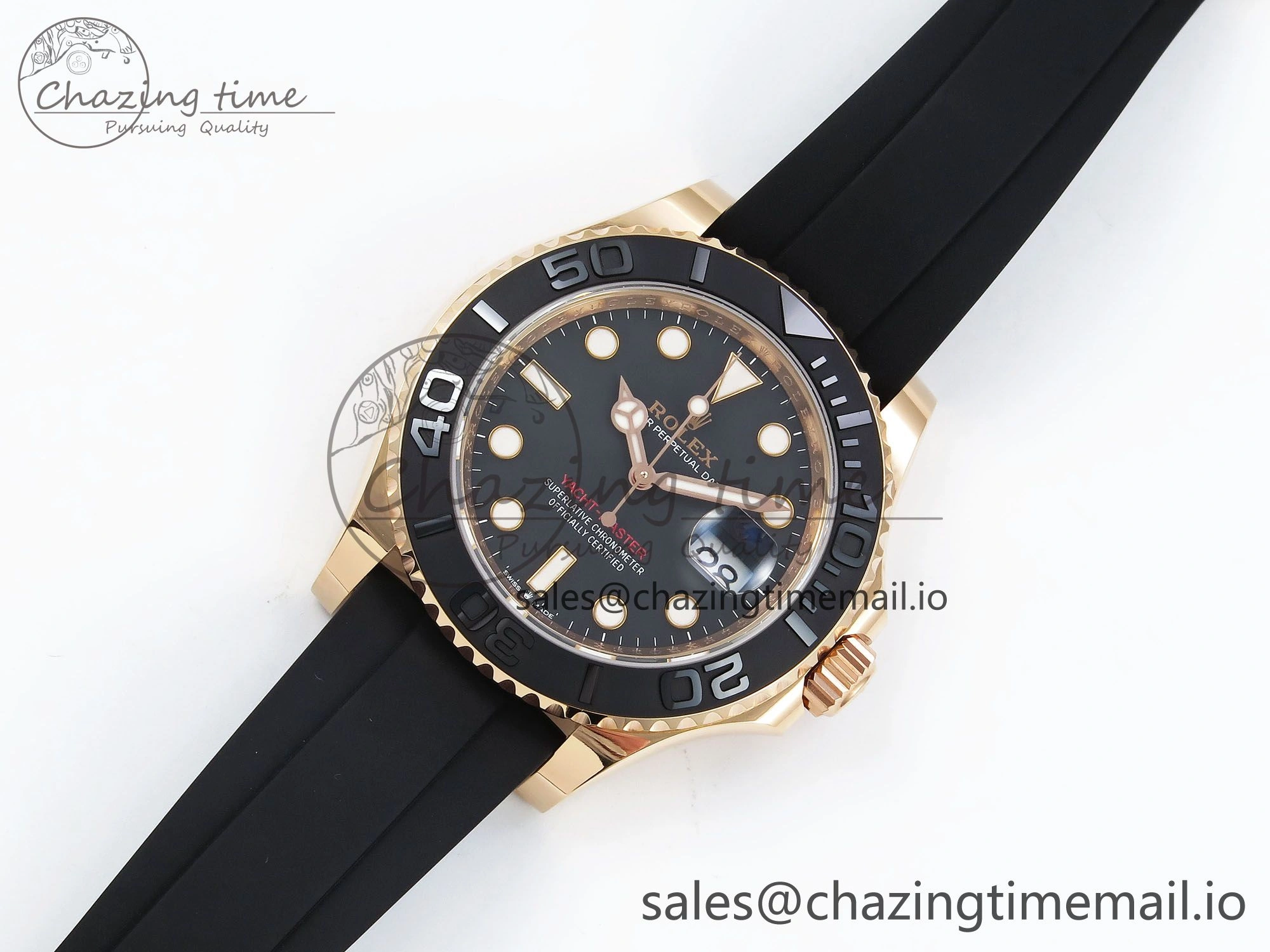 Yacht-Master 126655 ARF 1:1 Best Edition on Oysterflex Strap VR3235 (Gain Weight)