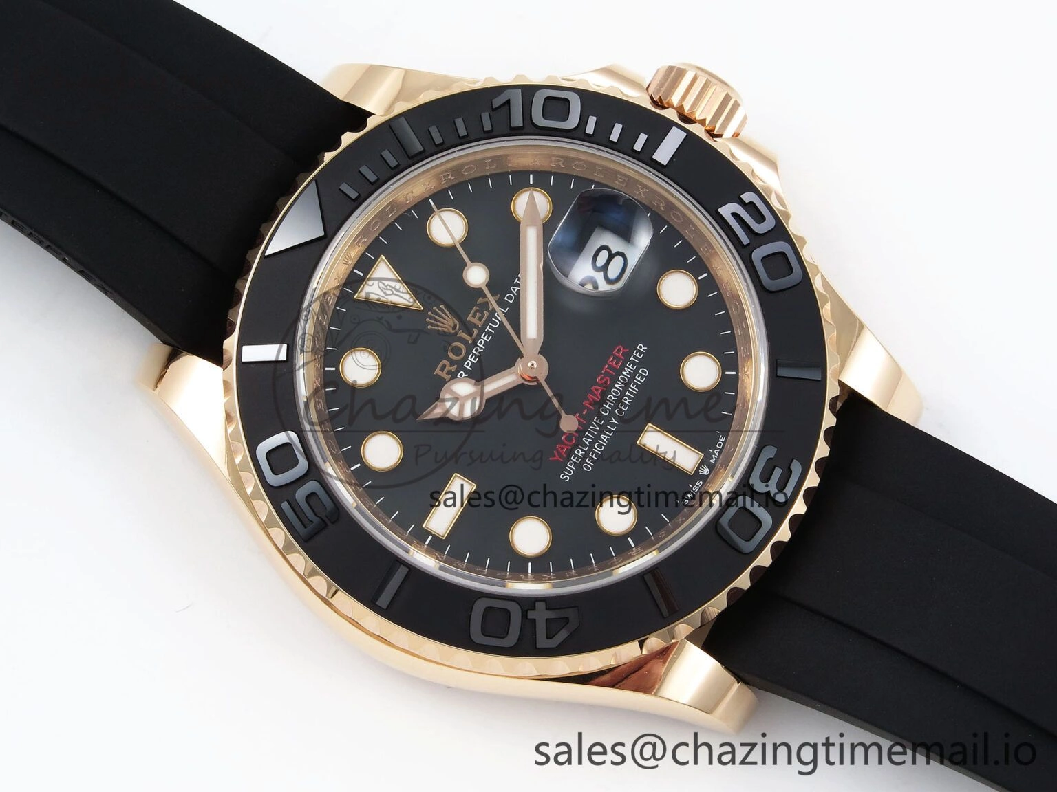 Yacht-Master 126655 ARF 1:1 Best Edition on Oysterflex Strap VR3235 (Gain Weight)