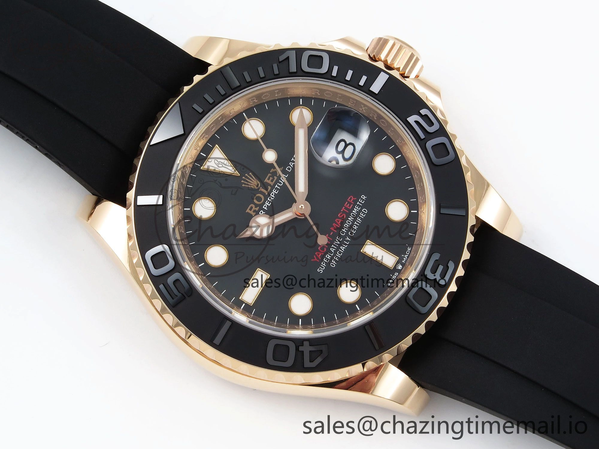 Yacht-Master 126655 ARF 1:1 Best Edition on Oysterflex Strap VR3235 (Gain Weight)