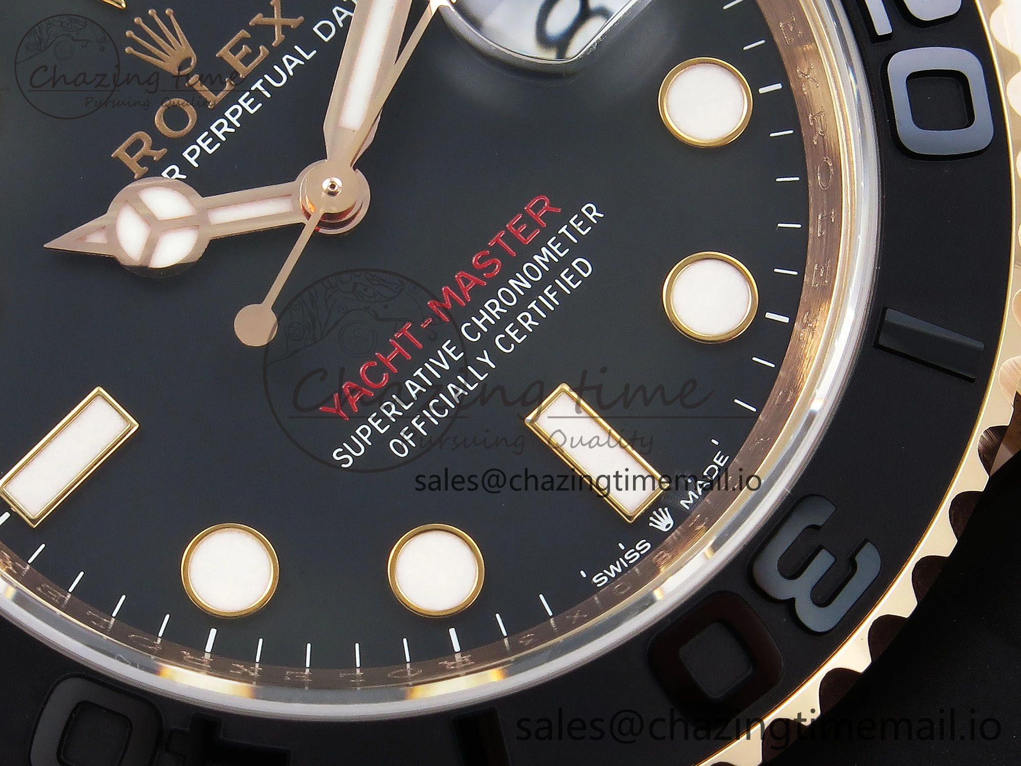 Yacht-Master 126655 ARF 1:1 Best Edition on Oysterflex Strap VR3235 (Gain Weight)