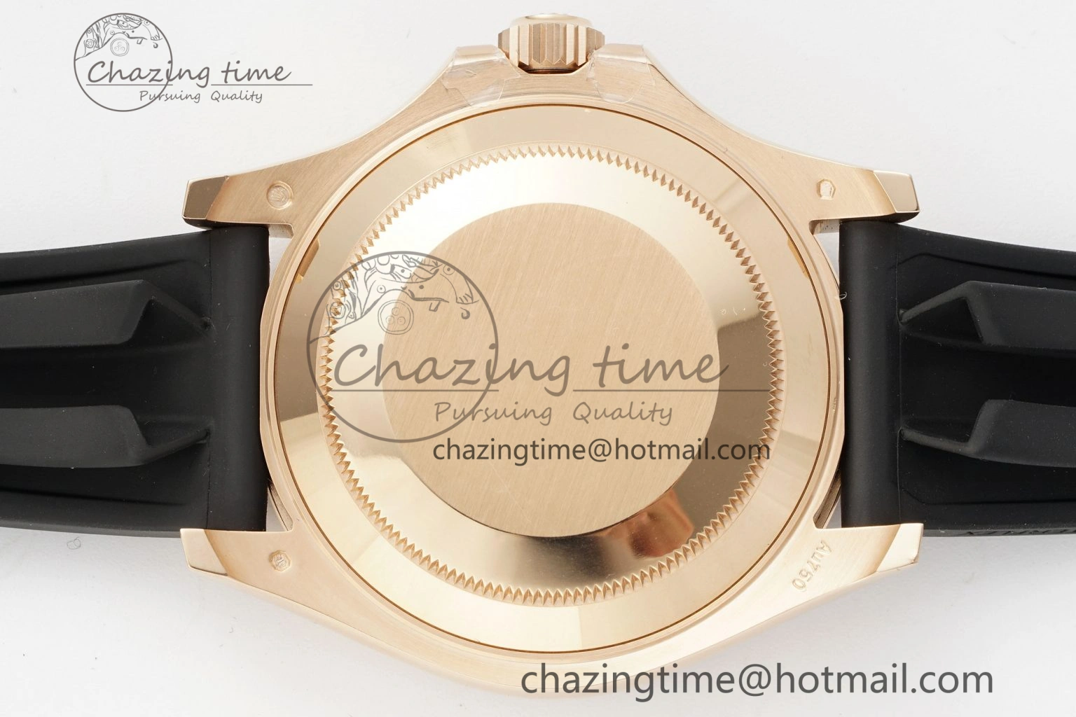 Yacht-Master 126655 C+F 1:1 Best Edition Black Ceramic Bezel on Oysterflex Rubber Strap VR3235