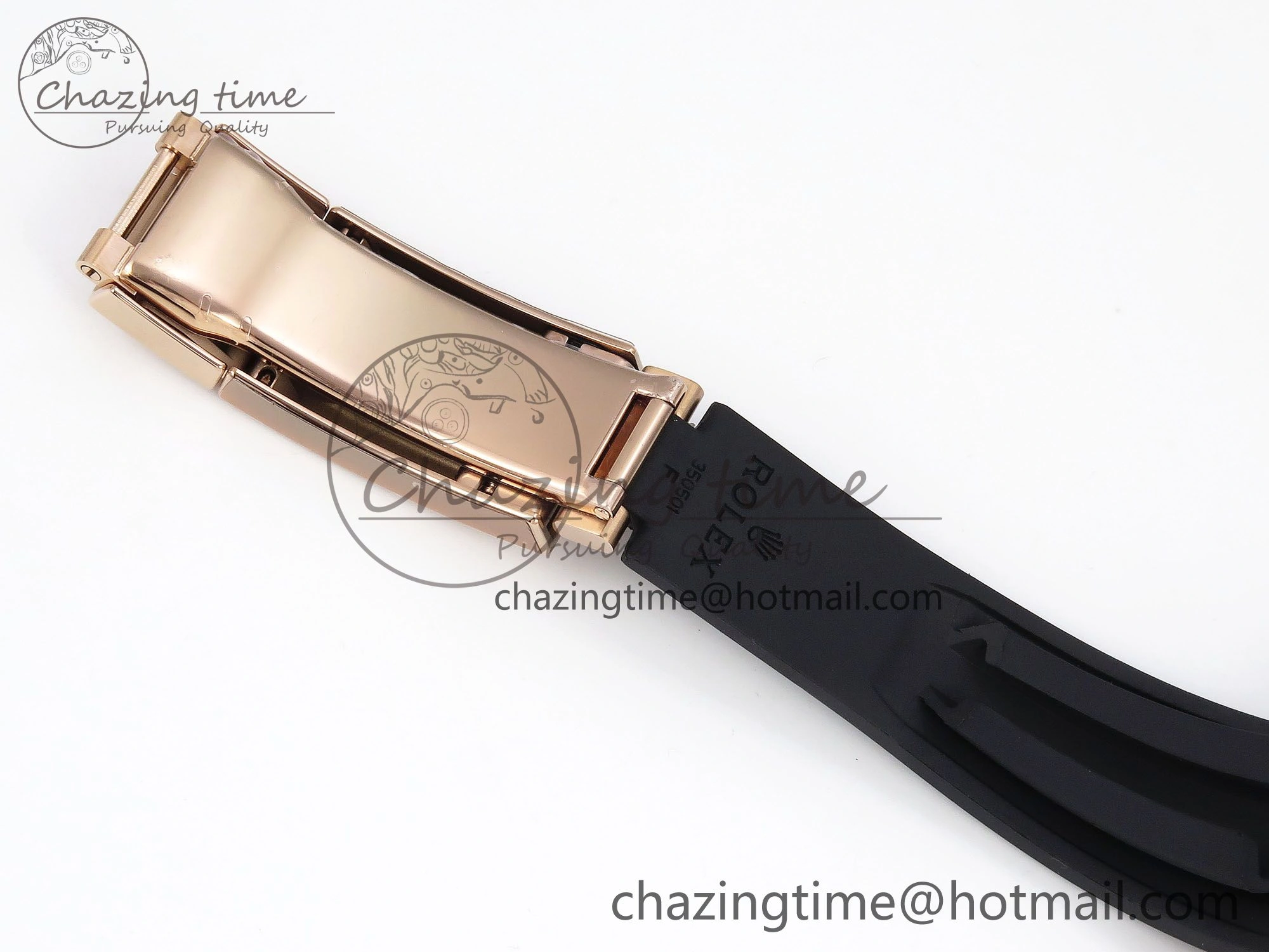 Yacht-Master 126655 HGF 904L Steel 1:1 Best Edition Black Dial on Oysterflex Strap VR3235