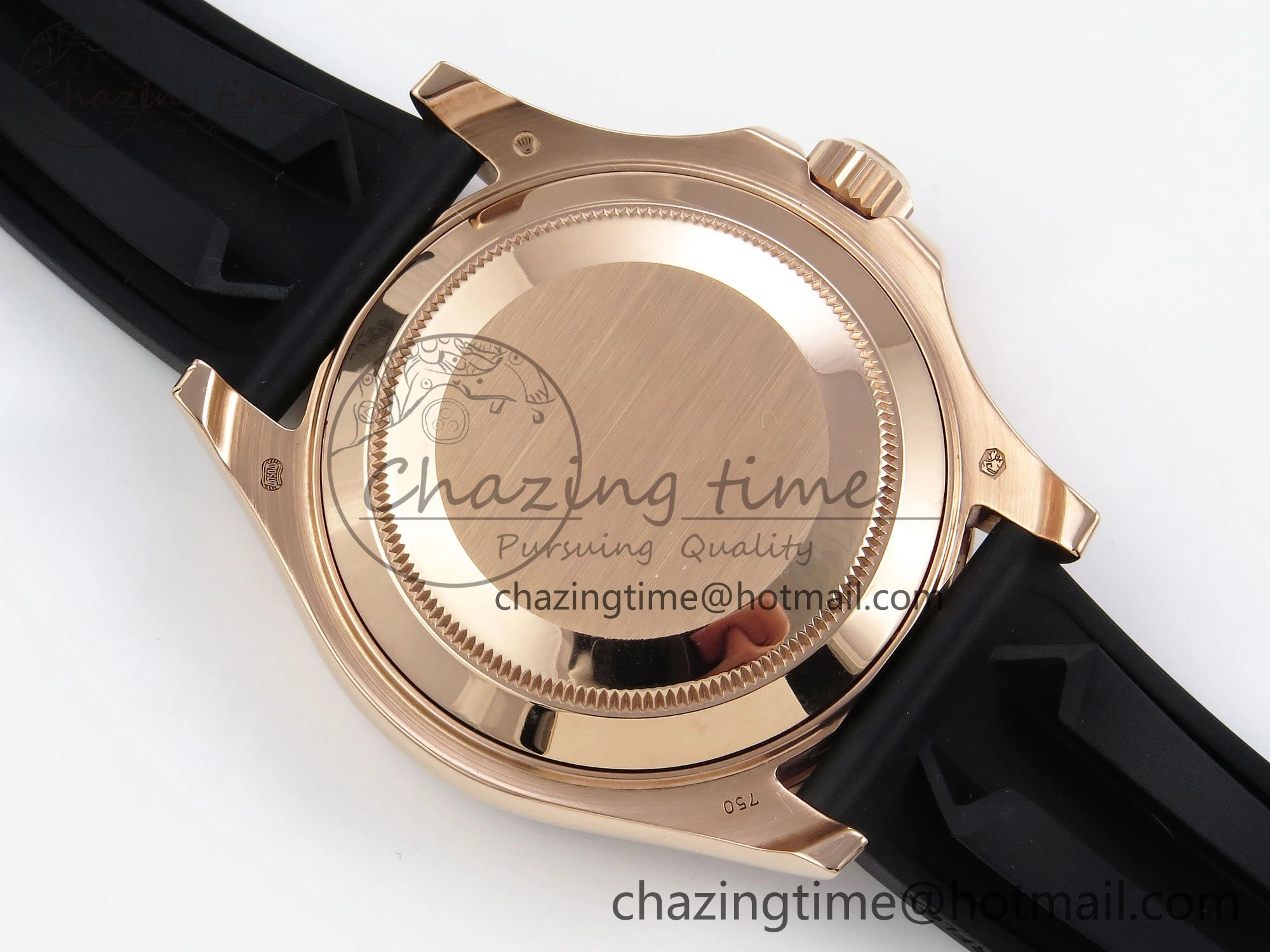 Yacht-Master 126655 KF 1:1 Best Edition RG Wrapped on Oysterflex Strap VR3235 (Gen Weight)