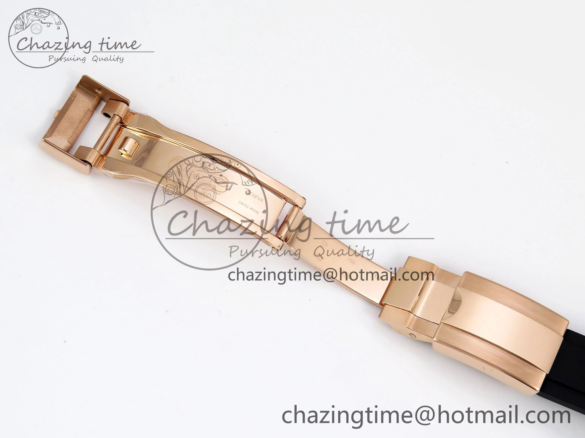 Yacht-Master 126655 KF 1:1 Best Edition Rainbow Bezel RG Wrapped on Oysterflex Strap VR3235 (Gen Weight)