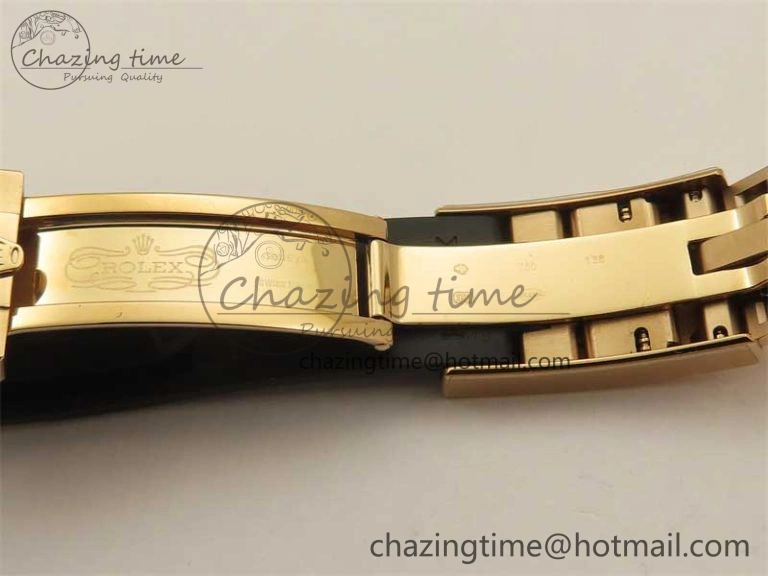 Yacht-Master 126655 RG 3EF 1:1 Best Edition Black Ceramic Bezel on Black Rubber Strap VS3235