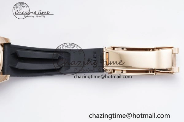 Yacht-Master 126655 VSF 1:1 Best Edition Black Ceramic Bezel on Oysterflex Rubber Strap VS3235