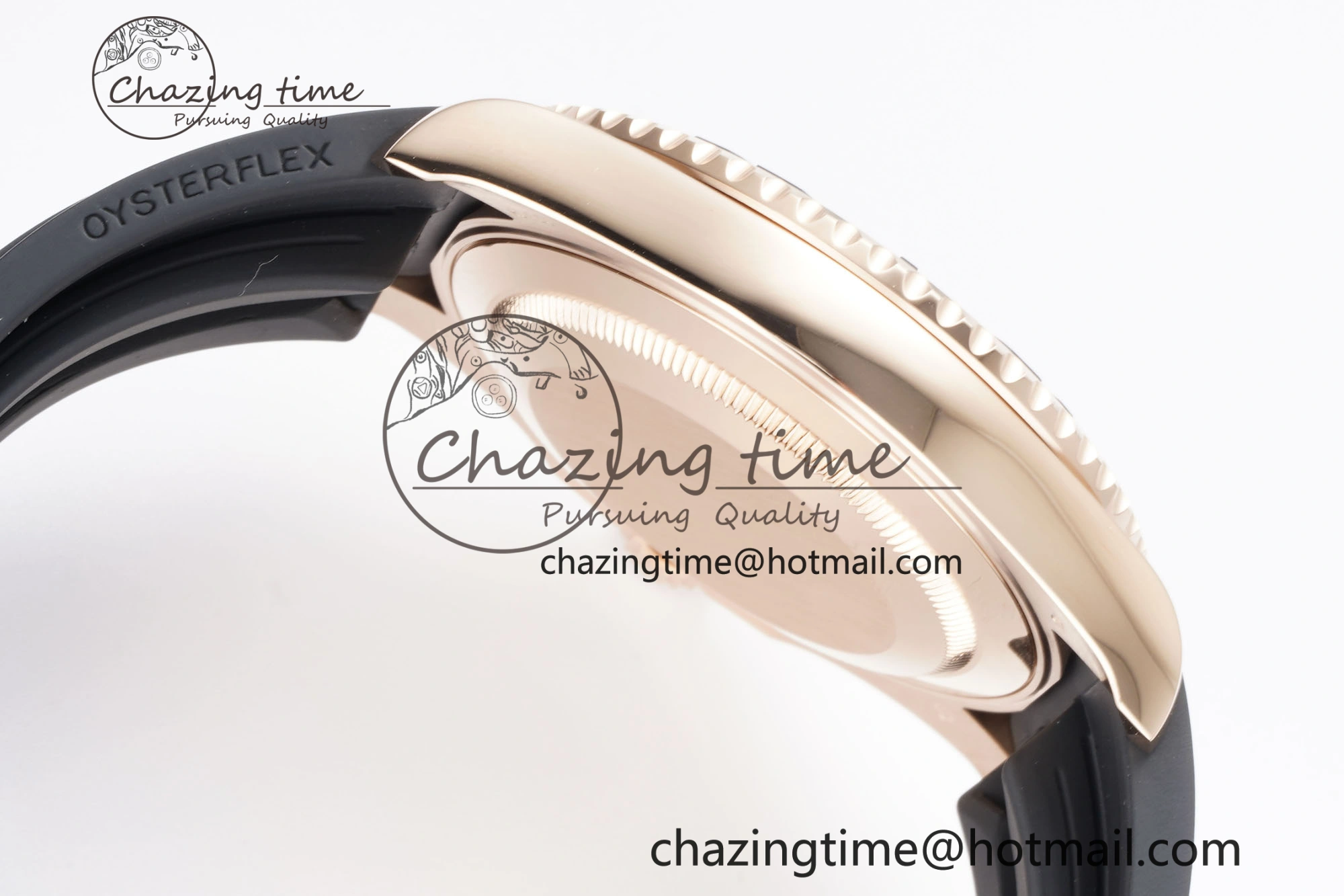 Yacht-Master 126655 VSF 1:1 Best Edition Black Ceramic Bezel on Oysterflex Rubber Strap VS3235