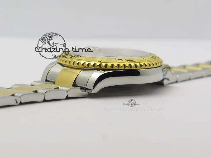 Yacht-Master 16623 JF Best Edition YG Dial On SS YG Bracelet A2836