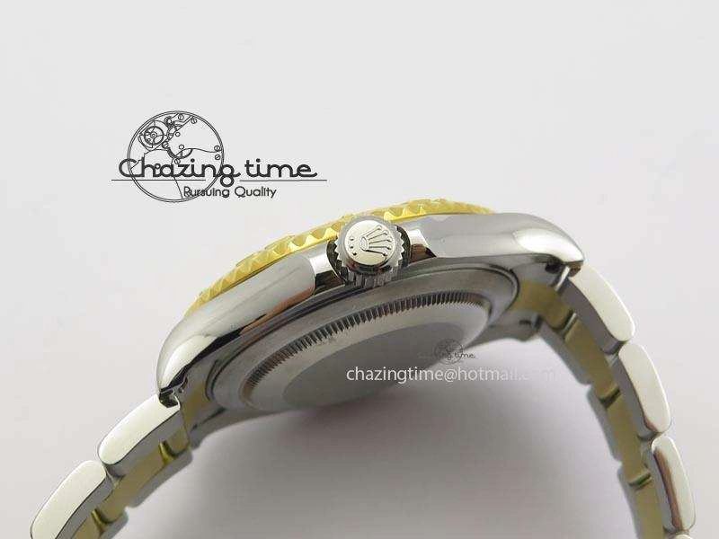Yacht-Master 16623 JF Best Edition YG Dial On SS YG Bracelet A2836