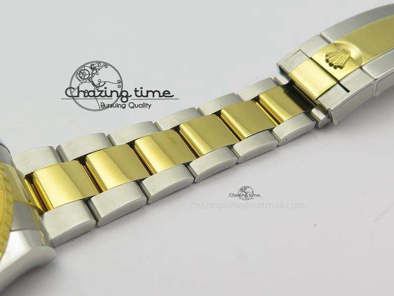 Yacht-Master 16623 JF Best Edition YG Dial On SS YG Bracelet A2836