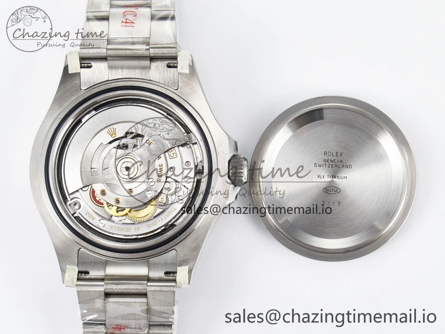 Yacht-Master 226627 Titanium Clean 1:1 Best Edition Black Dial on Titanium Bracelet VR3235