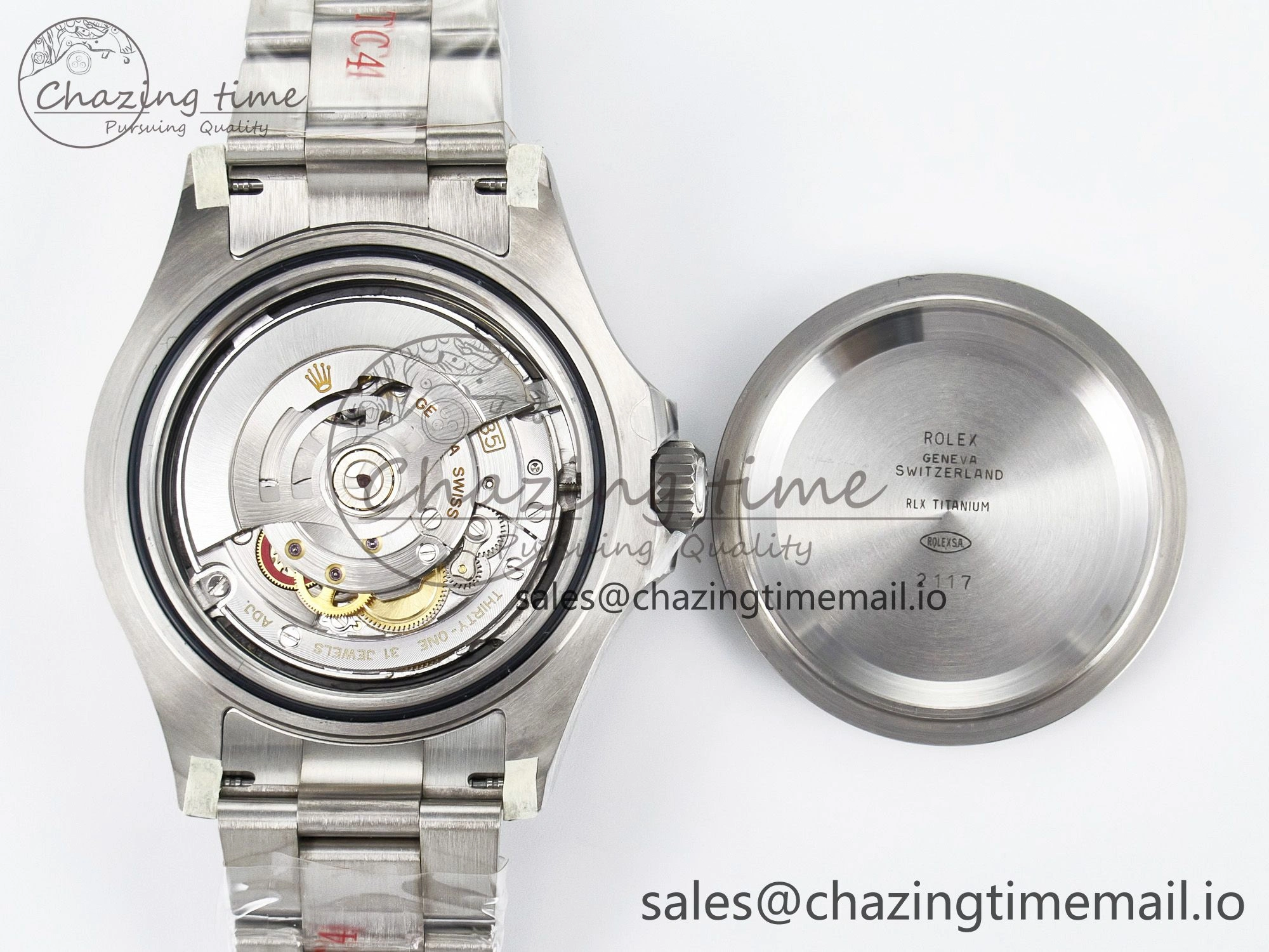 Yacht-Master 226627 Titanium Clean 1:1 Best Edition Black Dial on Titanium Bracelet VR3235