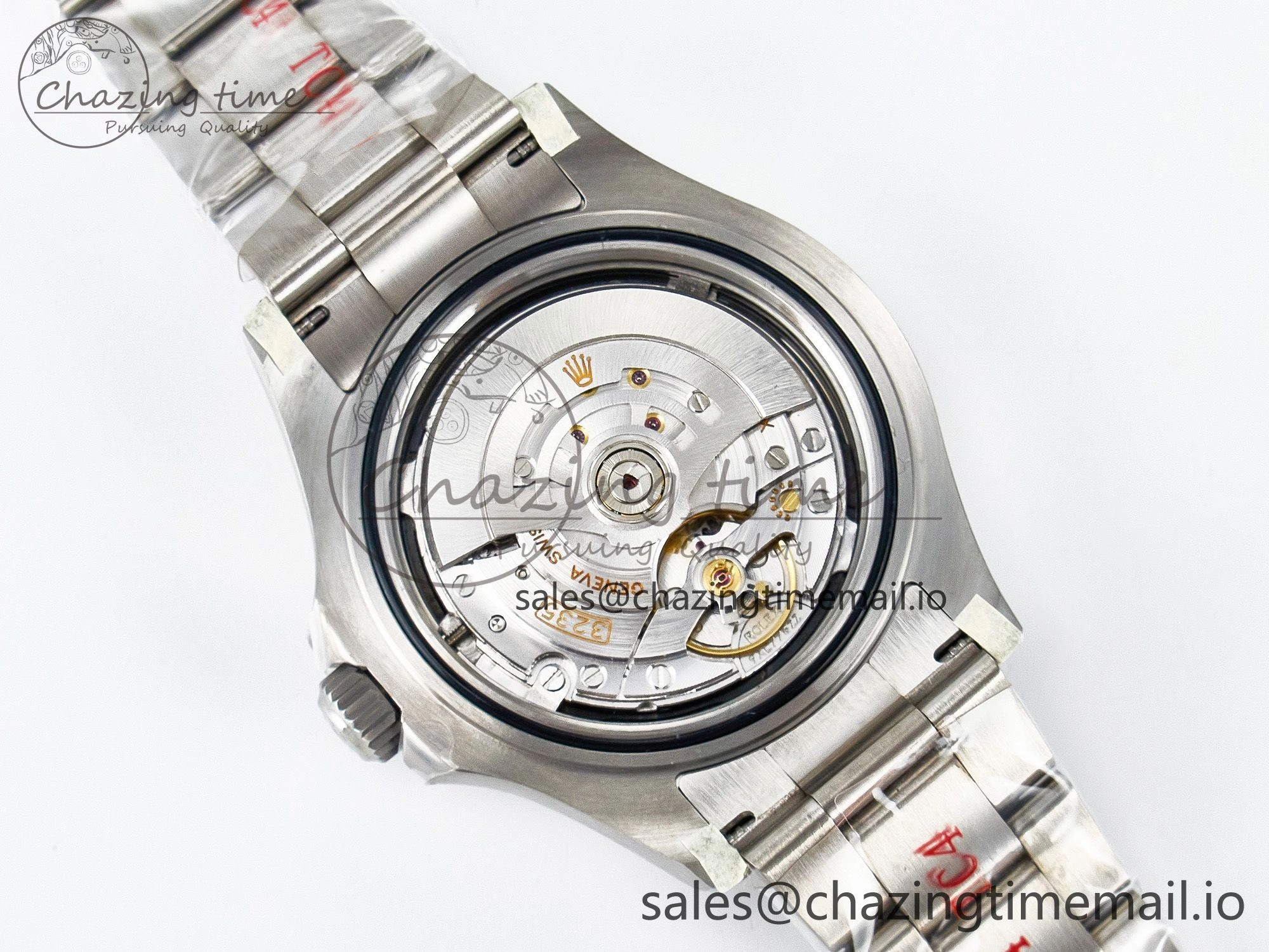 Yacht-Master 226627 Titanium Clean 1:1 Best Edition Black Dial on Titanium Bracelet VR3235