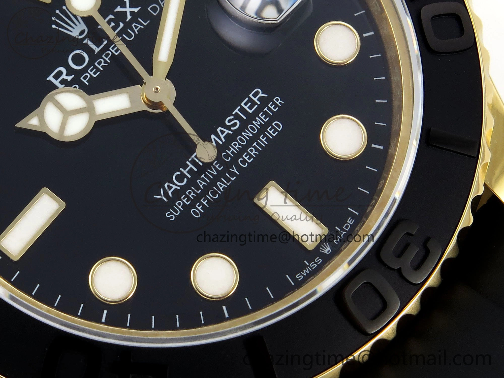 Yacht-Master 226658 KF 1:1 Best Edition YG Wrapped on Oysterflex Strap VR3235 (Gen Weight)