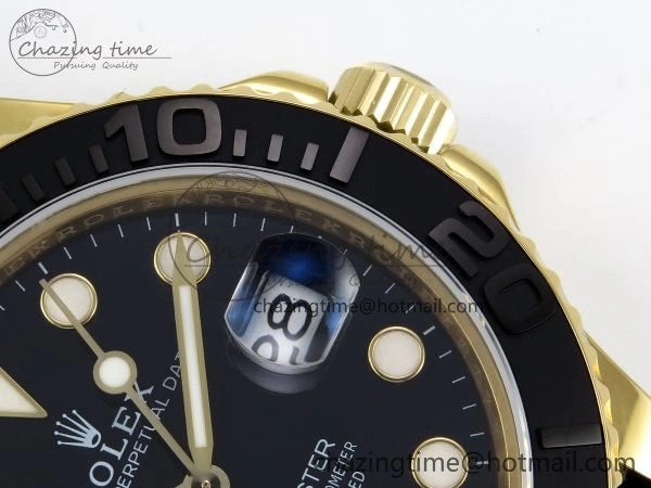 Yacht-Master 226658 KF 1:1 Best Edition YG Wrapped on Oysterflex Strap VR3235 (Gen Weight)