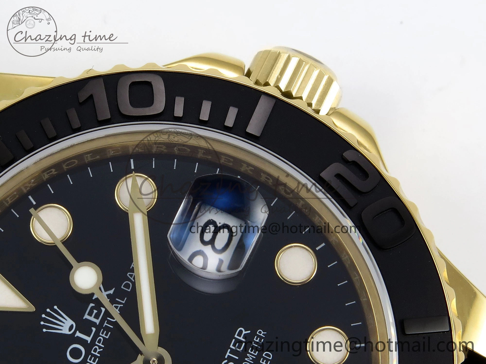 Yacht-Master 226658 KF 1:1 Best Edition YG Wrapped on Oysterflex Strap VR3235 (Gen Weight)