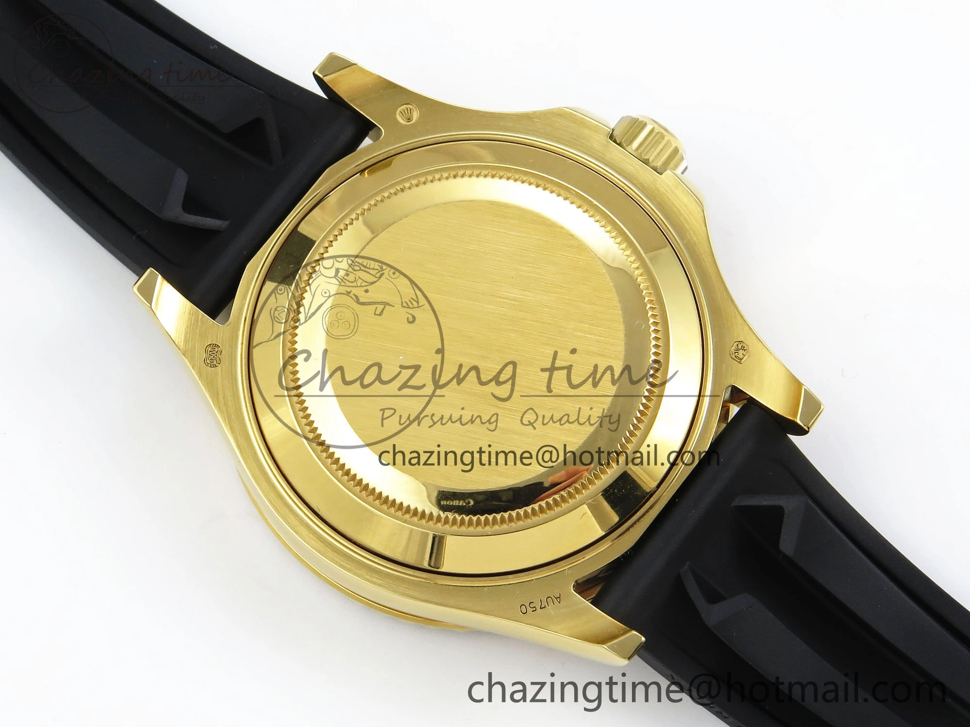 Yacht-Master 226658 KF 1:1 Best Edition YG Wrapped on Oysterflex Strap VR3235 (Gen Weight)