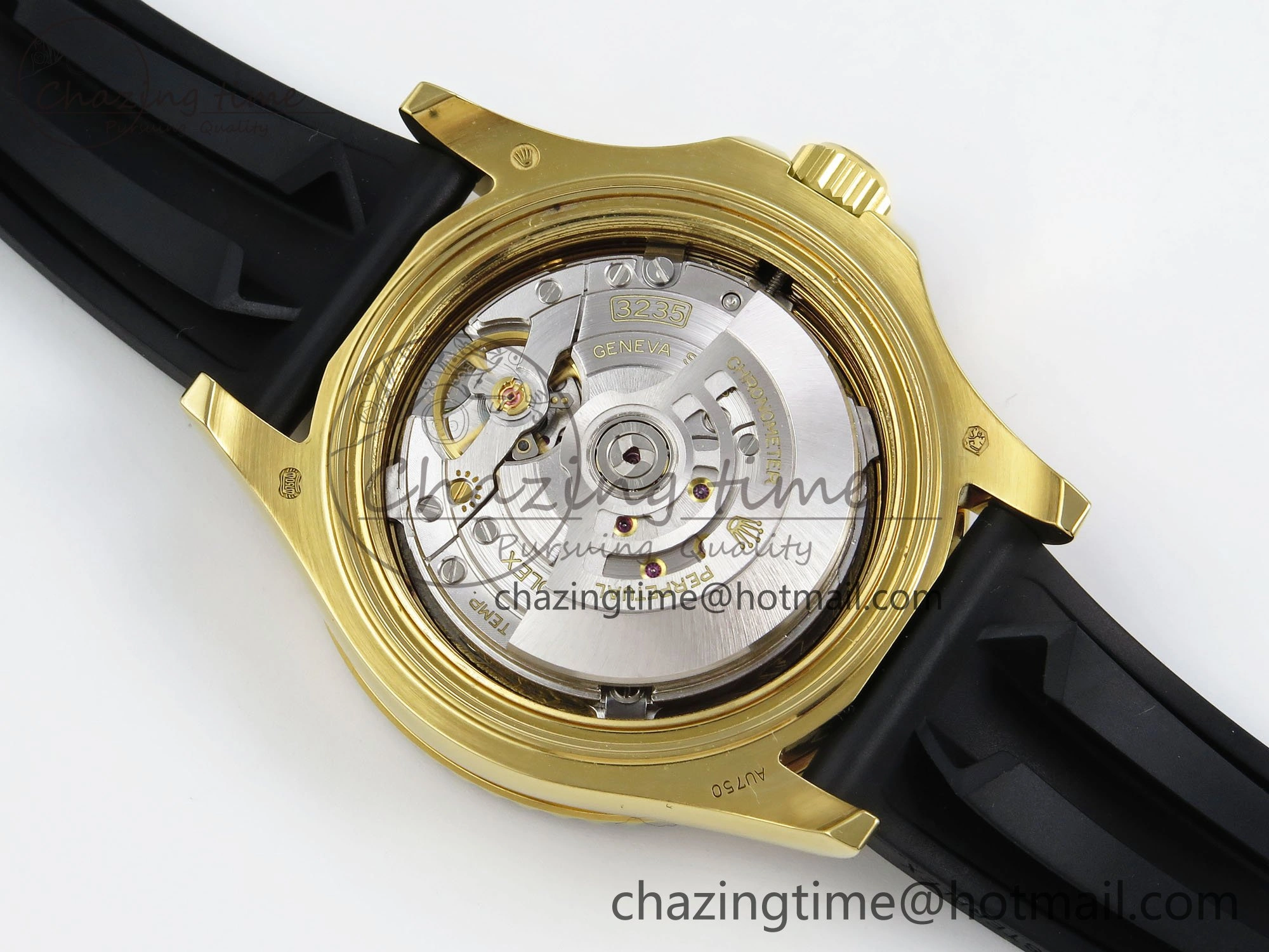 Yacht-Master 226658 KF 1:1 Best Edition YG Wrapped on Oysterflex Strap VR3235 (Gen Weight)