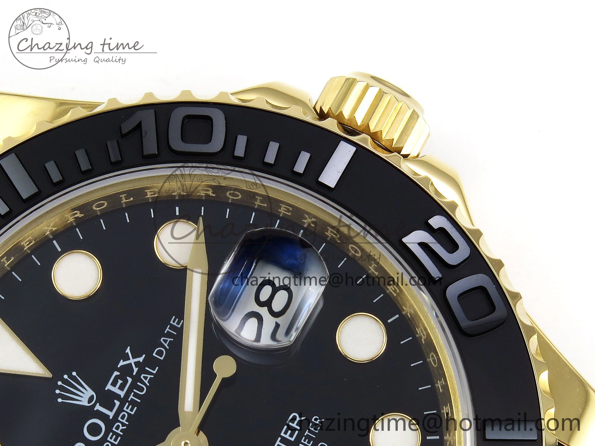 Yacht-Master 226658 SuperF 1:1 Best Edition Black Dial on Oysterflex Strap VR3235