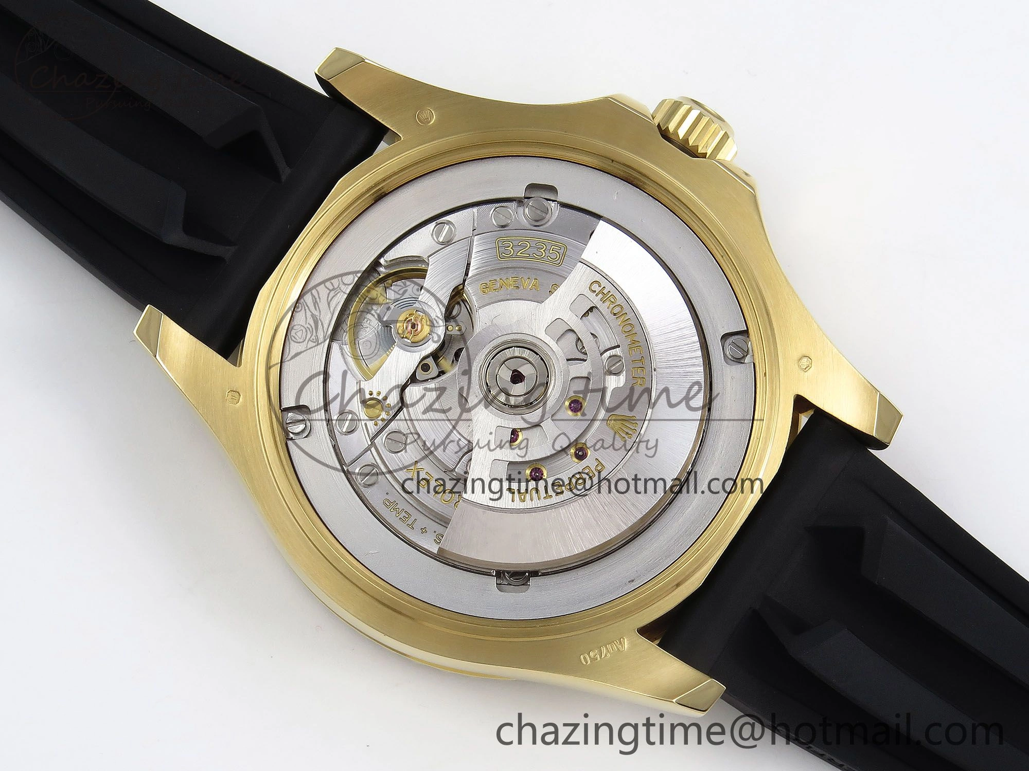 Yacht-Master 226658 SuperF 1:1 Best Edition Black Dial on Oysterflex Strap VR3235