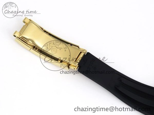 Yacht-Master 226658 SuperF 1:1 Best Edition Black Dial on Oysterflex Strap VR3235