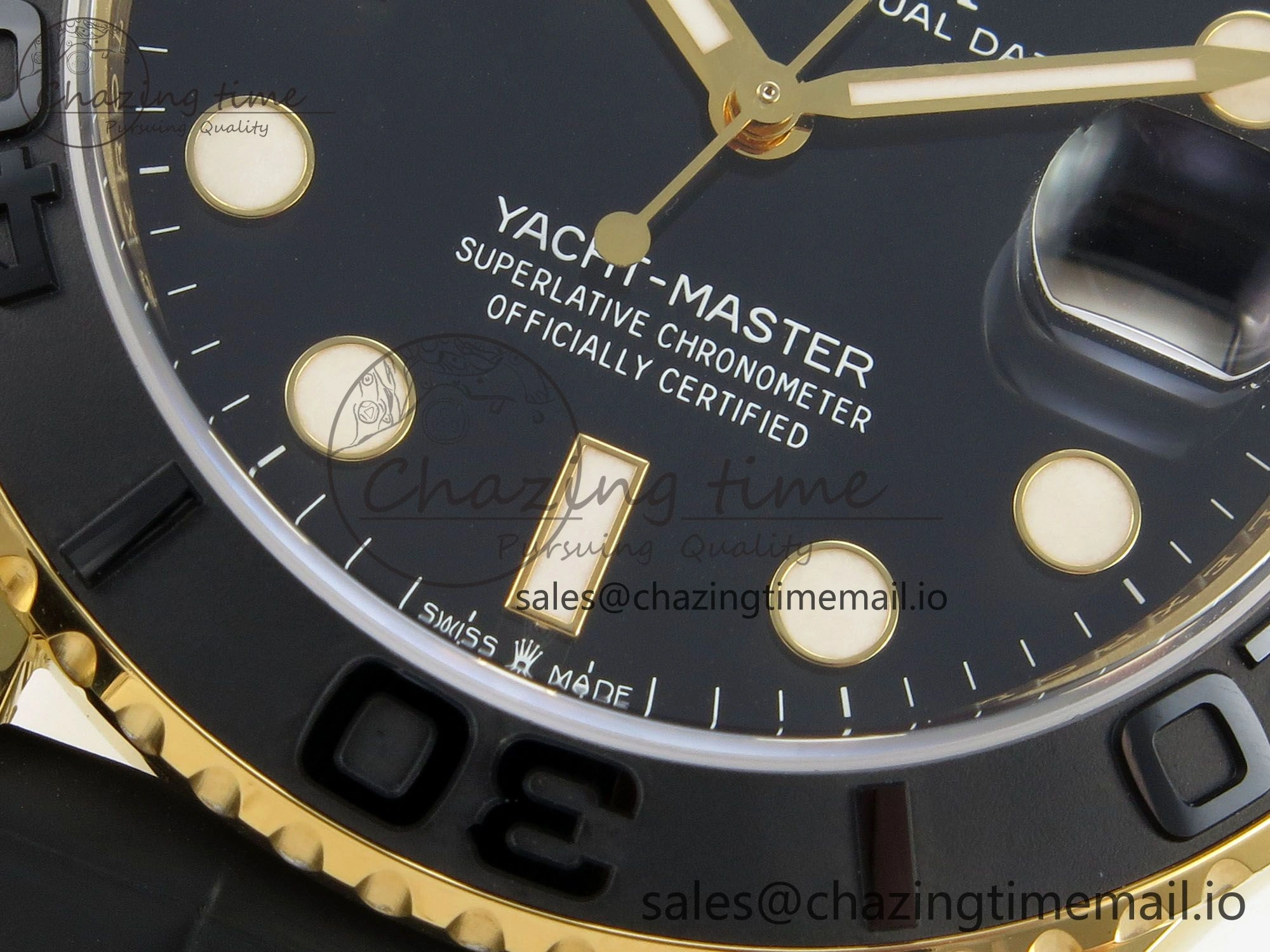 Yacht-Master 226658 VSF 1:1 Best Edition Black Dial on Oysterflex Strap VS3235 (Gain Weight) V2