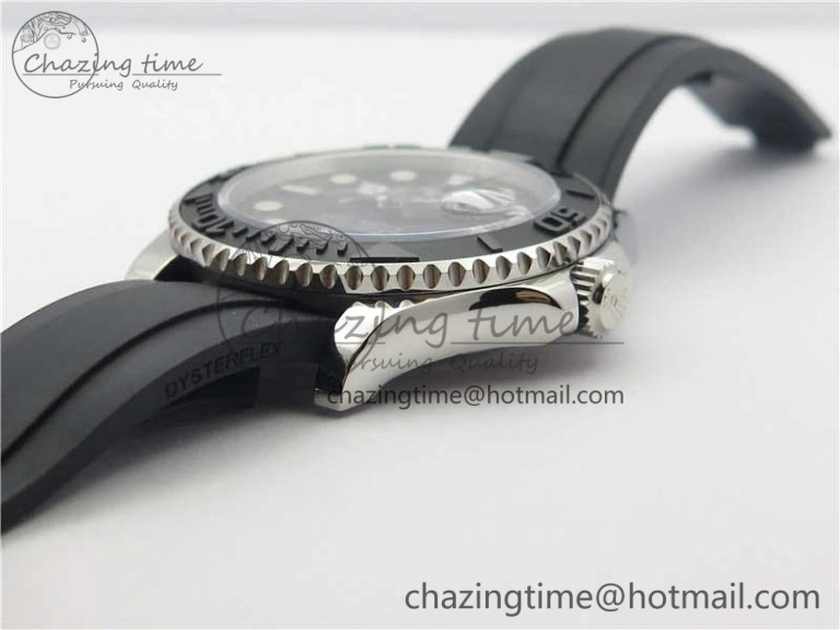 Yacht-Master 226659 42mm BP Maker Best Edition Black Ceramic Bezel on Oysterflex Rubber Strap A2824