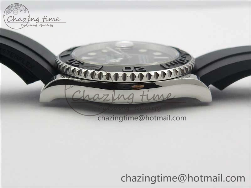 Yacht-Master 226659 42mm BP Maker Best Edition Black Ceramic Bezel on Oysterflex Rubber Strap A2824