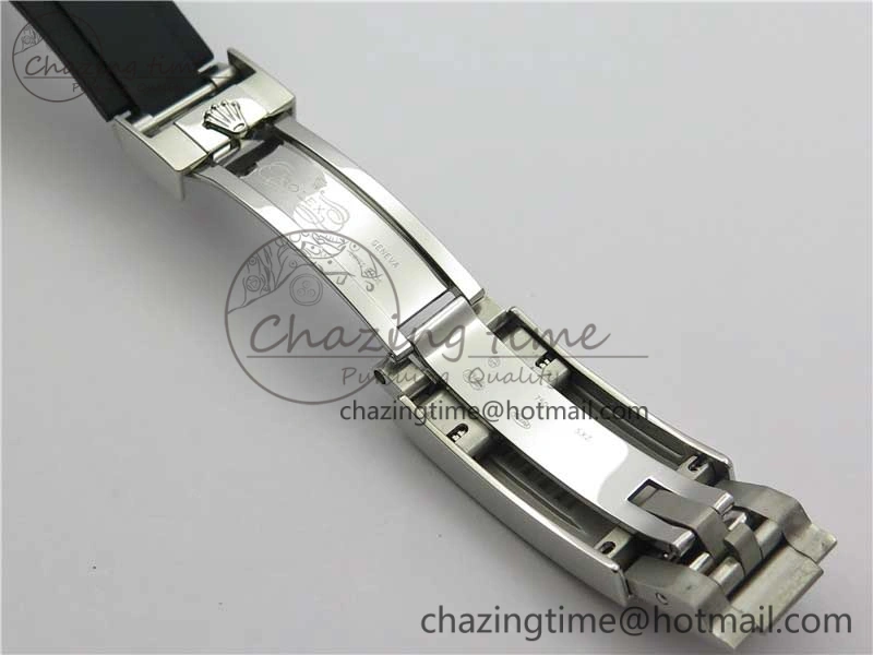 Yacht-Master 226659 42mm BP Maker Best Edition Black Ceramic Bezel on Oysterflex Rubber Strap A2824