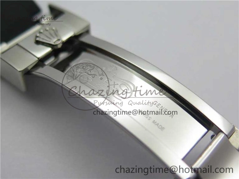 Yacht-Master 226659 42mm BP Maker Best Edition Black Ceramic Bezel on Oysterflex Rubber Strap A2824