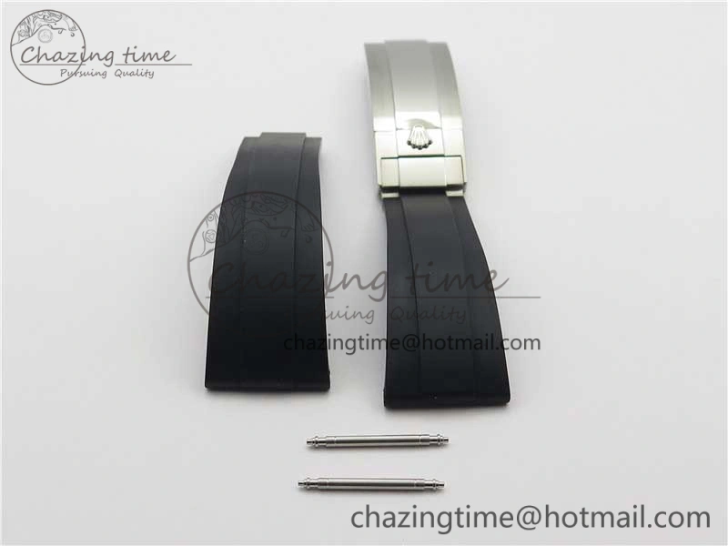 Yacht-Master 226659 42mm BP Maker Best Edition Black Ceramic Bezel on Oysterflex Rubber Strap A2824
