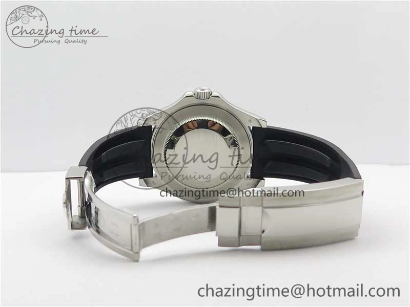 Yacht-Master 226659 42mm BP Maker Best Edition Black Ceramic Bezel on Oysterflex Rubber Strap A2824