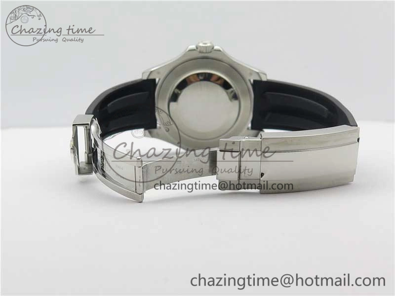 Yacht-Master 226659 42mm BP Maker Best Edition Black Ceramic Bezel on Oysterflex Rubber Strap A2824