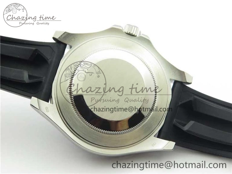 Yacht-Master 226659 42mm BP Maker Best Edition Black Ceramic Bezel on Oysterflex Rubber Strap A2824