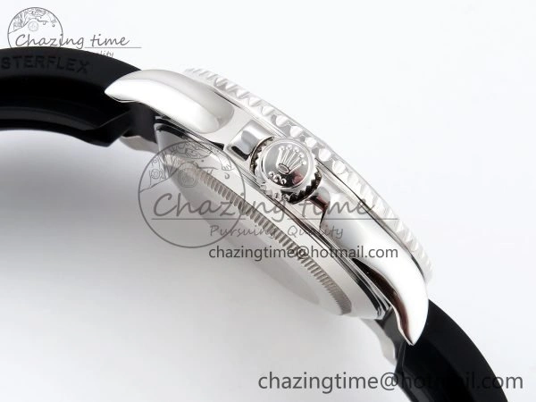Yacht-Master 226659 KF 1:1 Best Edition Diamonds Bezel WG Wrapped on Oysterflex Strap VR3235 (Gen Weight)