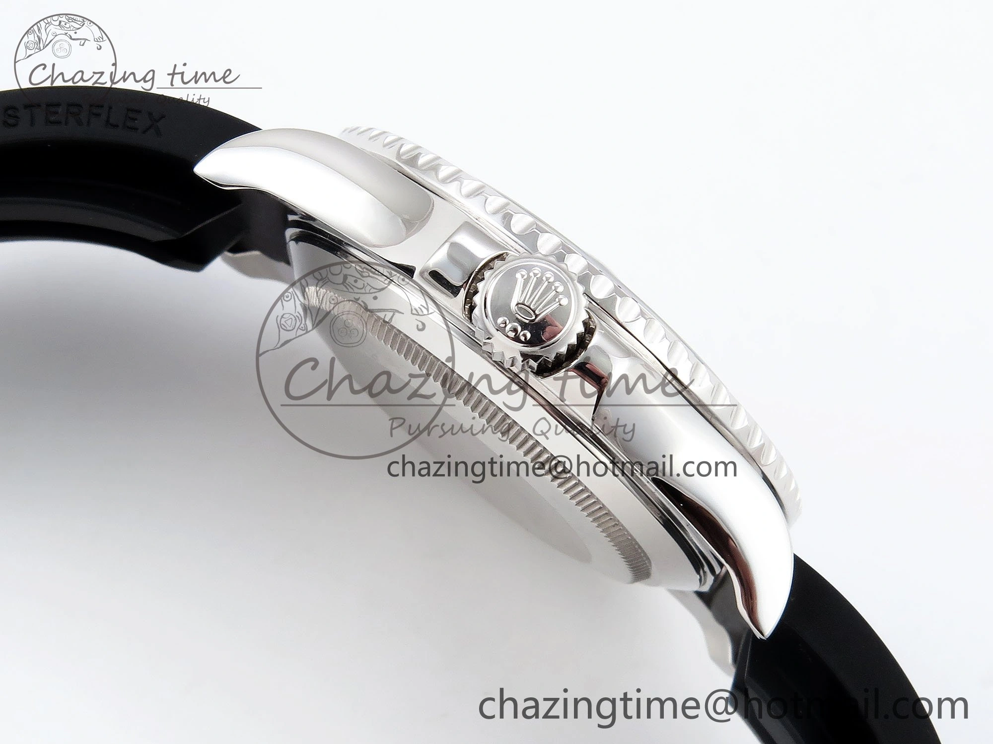 Yacht-Master 226659 KF 1:1 Best Edition Diamonds Bezel WG Wrapped on Oysterflex Strap VR3235 (Gen Weight)