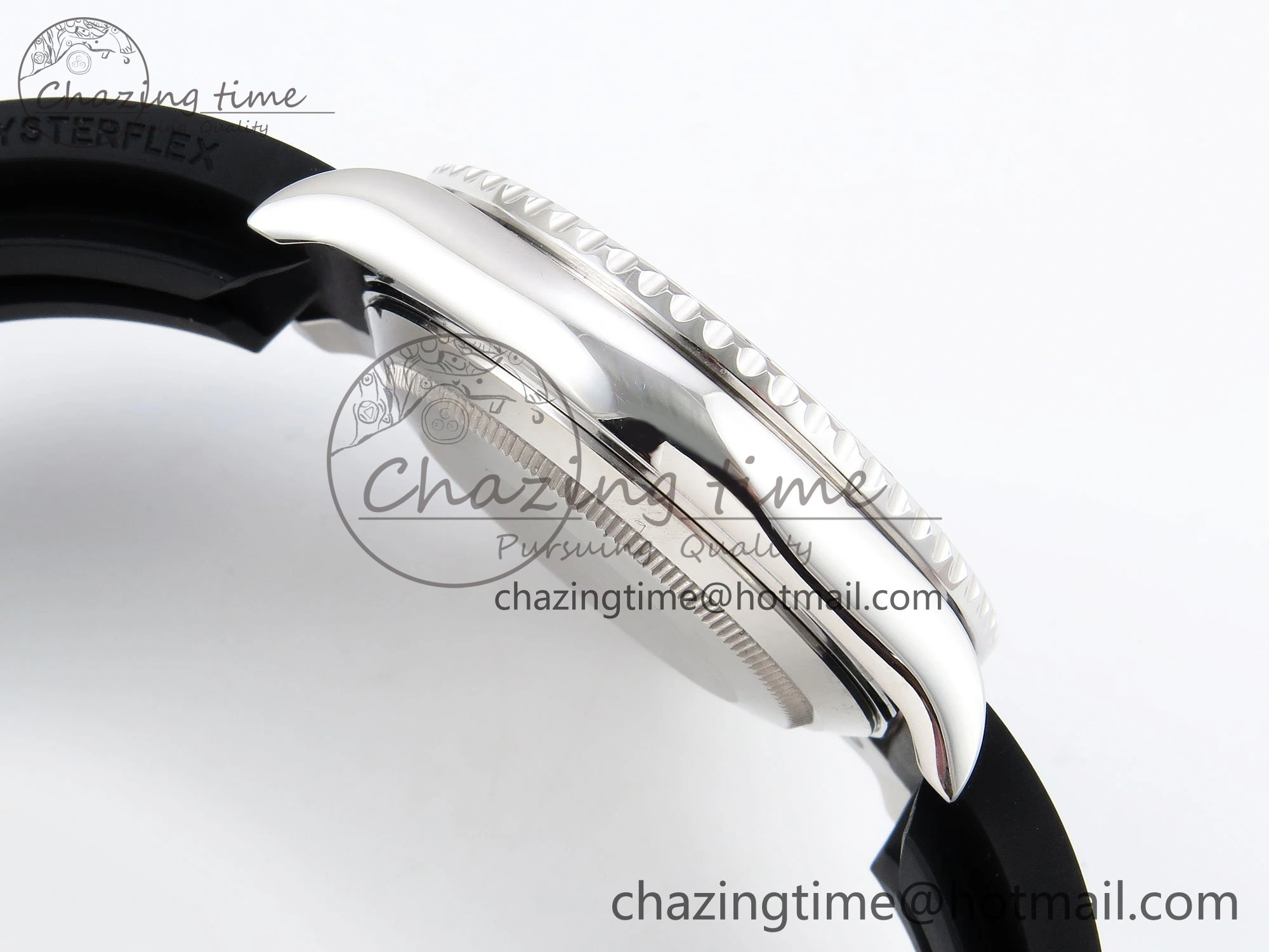 Yacht-Master 226659 KF 1:1 Best Edition Diamonds Bezel WG Wrapped on Oysterflex Strap VR3235 (Gen Weight)