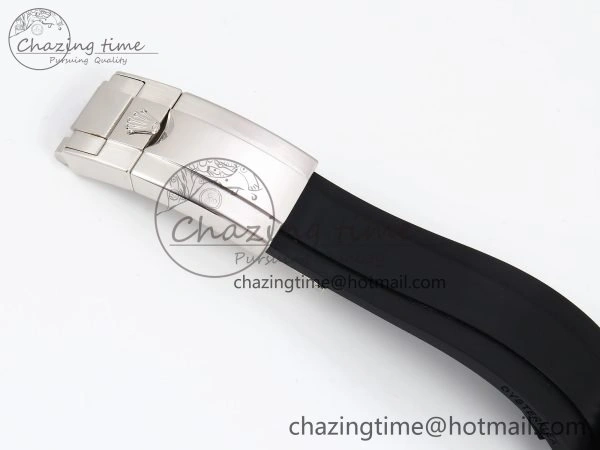 Yacht-Master 226659 KF 1:1 Best Edition Diamonds Bezel WG Wrapped on Oysterflex Strap VR3235 (Gen Weight)