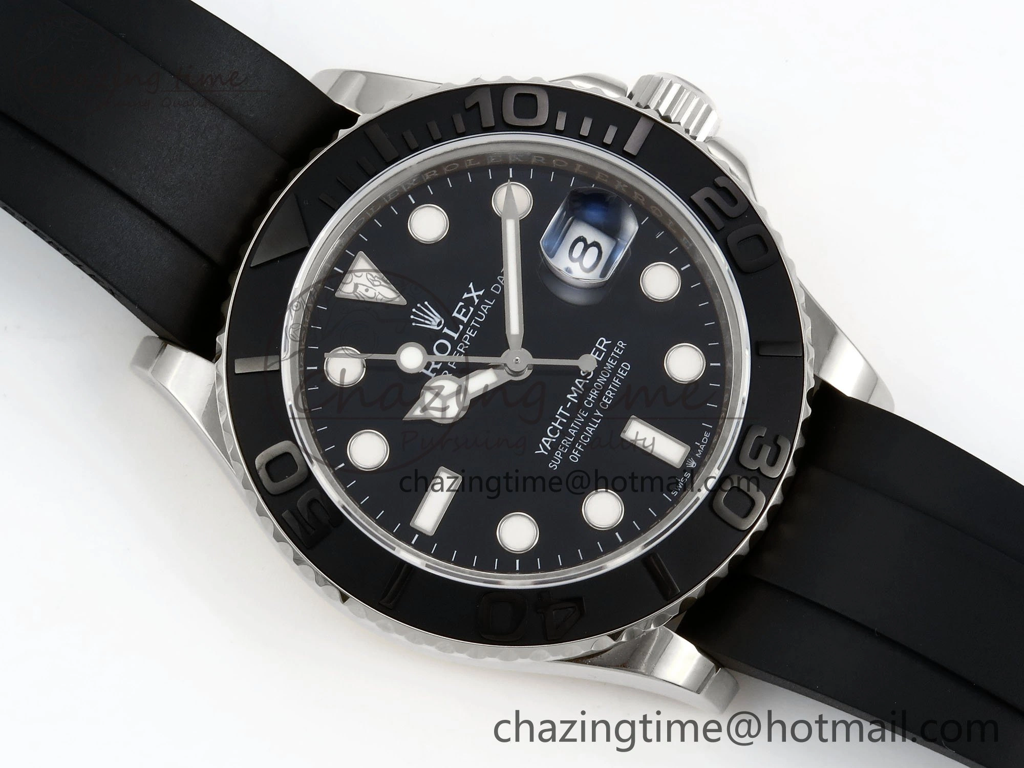 Yacht-Master 226659 KF 1:1 Best Edition YG Wrapped on Oysterflex Strap VR3235 (Gen Weight)