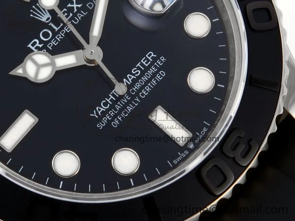 Yacht-Master 226659 KF 1:1 Best Edition YG Wrapped on Oysterflex Strap VR3235 (Gen Weight)