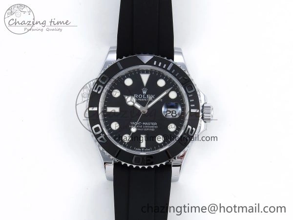 Yacht-Master 226659 SuperF 1:1 Best Edition Black Dial on Oysterflex Strap VR3235