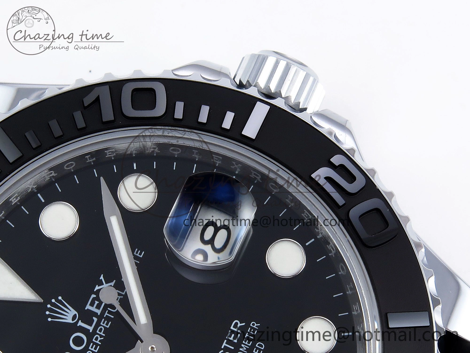 Yacht-Master 226659 SuperF 1:1 Best Edition Black Dial on Oysterflex Strap VR3235