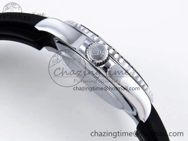 Yacht-Master 226659 SuperF 1:1 Best Edition Black Dial on Oysterflex Strap VR3235